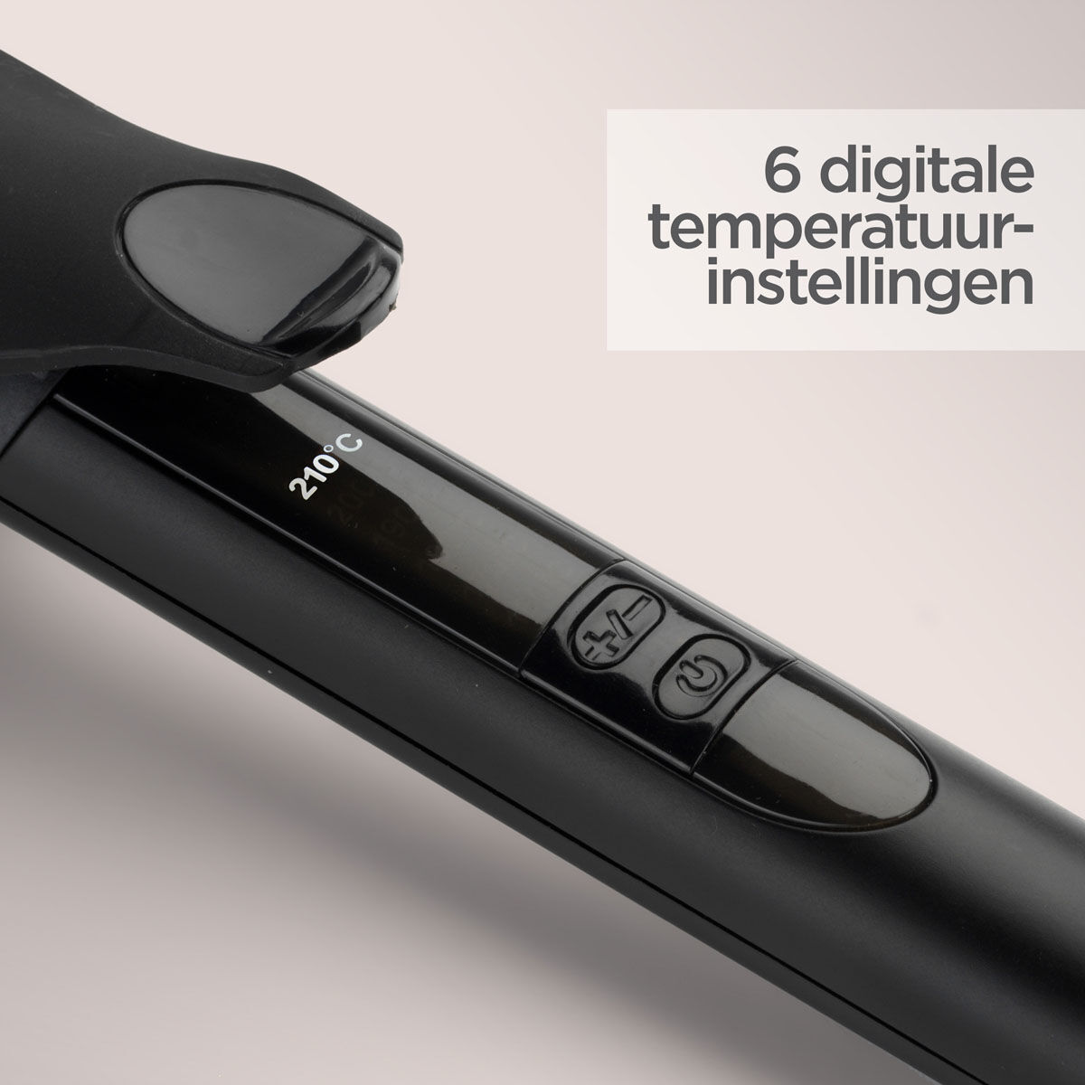 6 digitale temperatuurinstellingen